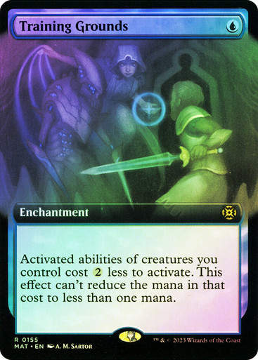 Training Grounds (MAT) / Extended Art / Foil