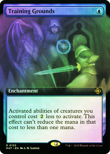 Training Grounds (MAT) / Extended Art / Foil