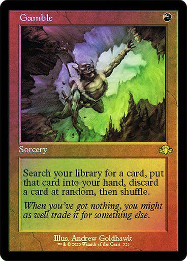 Gamble (DMR) / Showcase / Foil