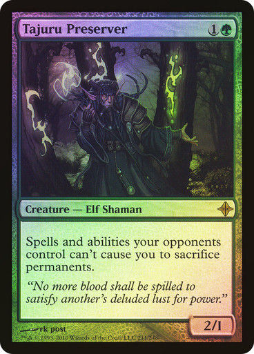 Tajuru Preserver (roe) / Foil — cara 1 de 2
