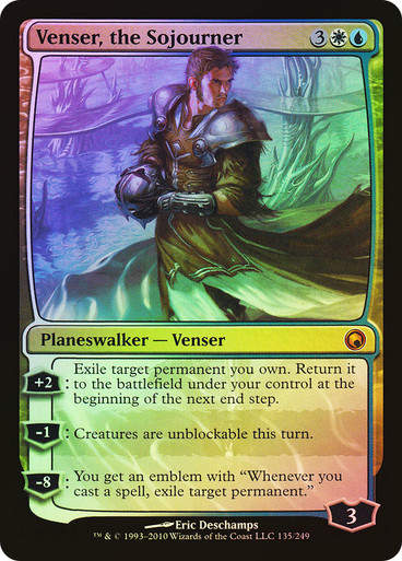 Venser, the Sojourner (som) / Foil