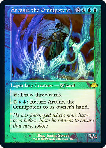 Arcanis the Omnipotent (DMR) / Showcase / Foil