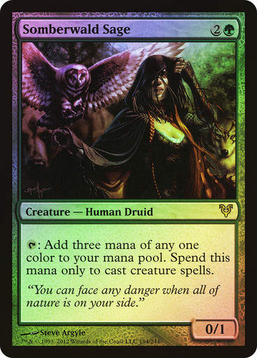 Somberwald Sage (AVR) (194) / Foil
