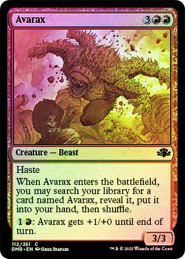 Avarax (DMR) / Foil