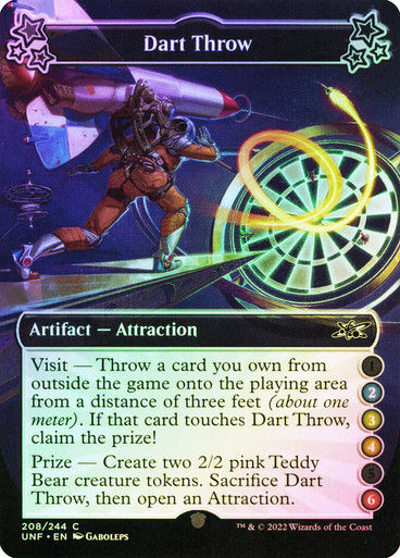 Dart Throw (UNF) (208a) / Foil
