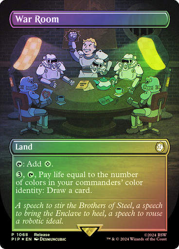 War Room (pip) (1068) / Foil Release Promo