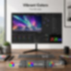 Thumbnail: Sealan 24 Inch Computer Monitor, FHD 1080P 100Hz VA Display with Built-in Speake