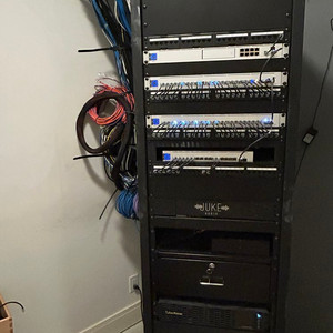 Server Rack with networking and Computers