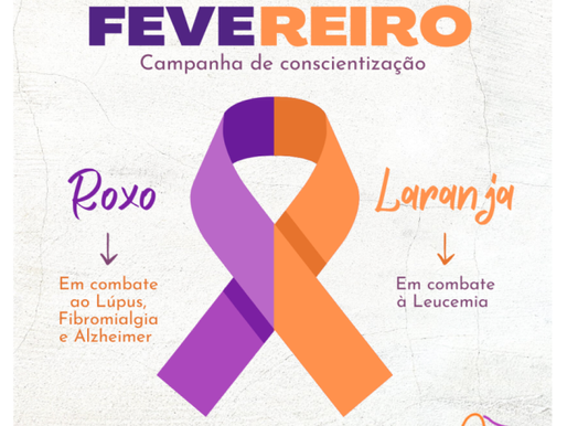 Fevereiro Roxo e Laranja