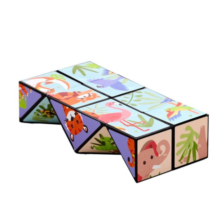 Thumbnail: Zooniverse Puzzle Cube Toy