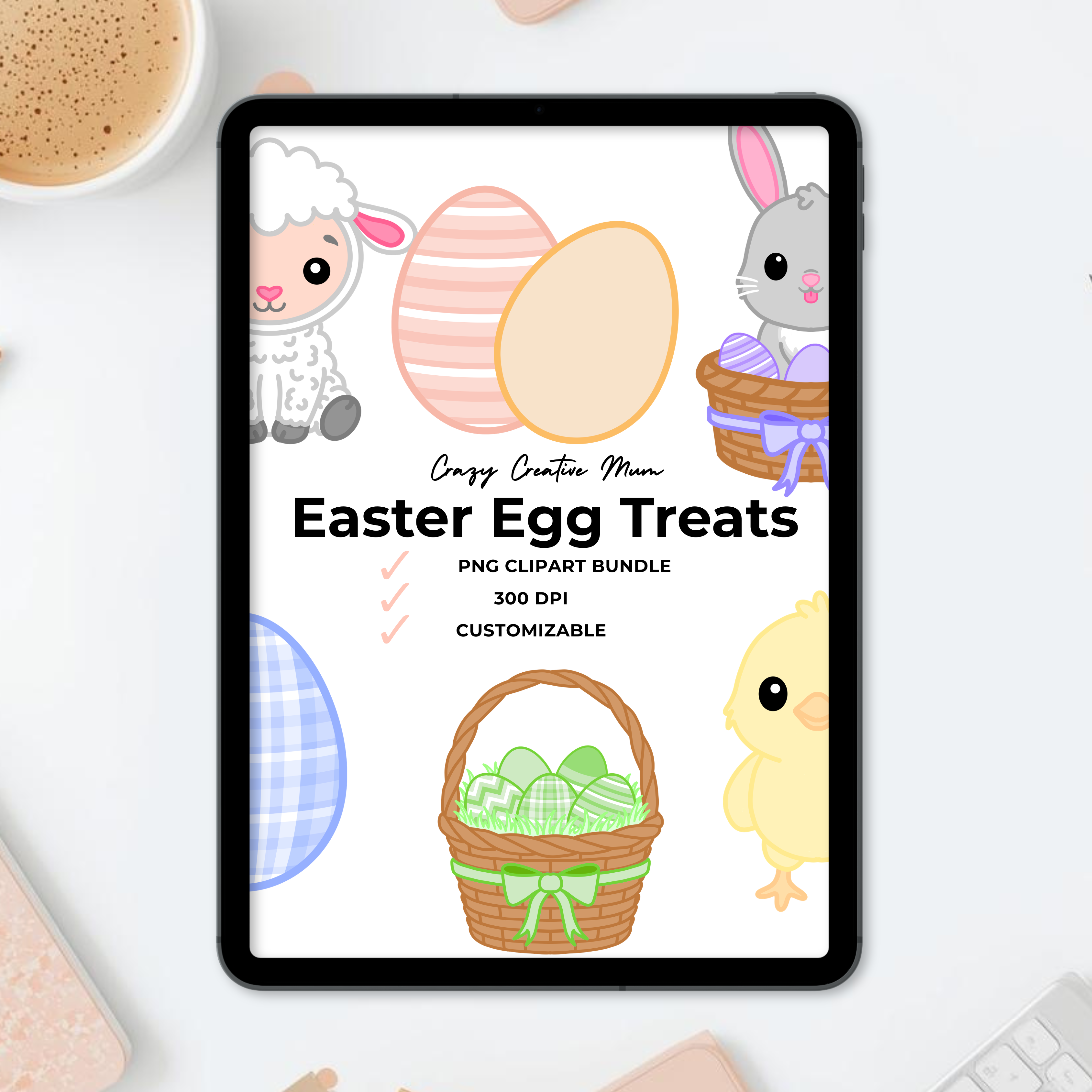 Easter Egg Treats - PNG and Clipart - Bundle - Mixed