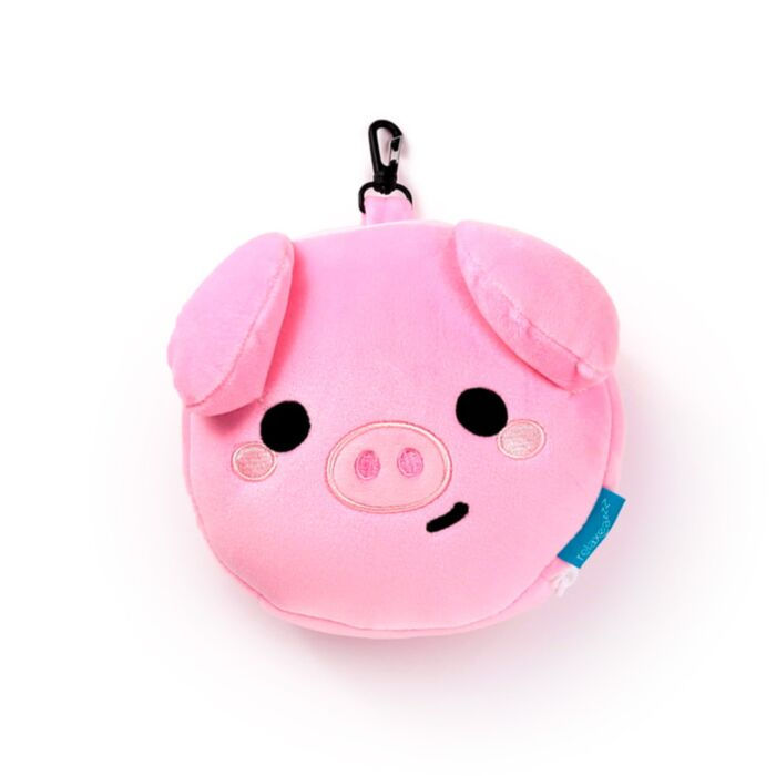 Thumbnail: Relaxees Adormals Oliver the Pig Plush Travel Pillow & Eye Mask