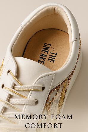 Hand embroidered Sneakers