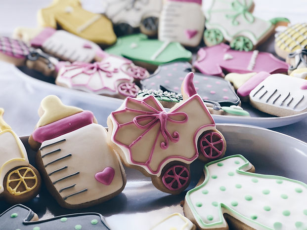 Baby Shower Cookies, Minor Bakery