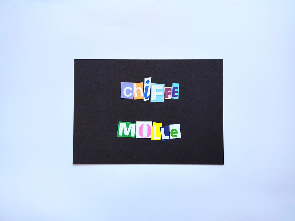Miniature : Carte Chiffe molle