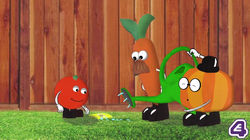 Veggie Rush! - the veggies
