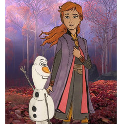 Anna and Olaf