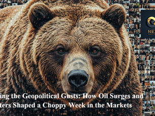 Navigating the Geopolitical Gusts: How Oil Surges and Jobs Jitters Shaped a Choppy Week in the Markets