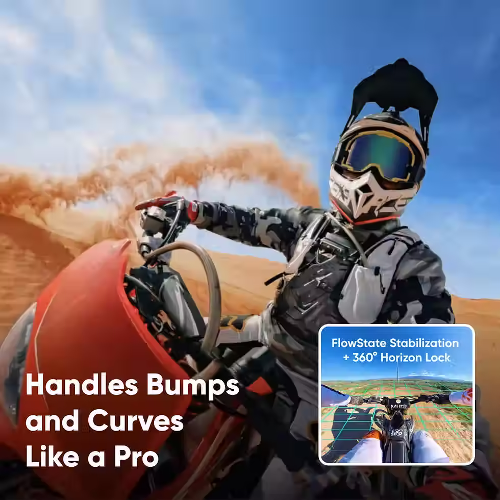 Thumbnail: Insta360 X4 Action Camera  - Motorcycle Bundle