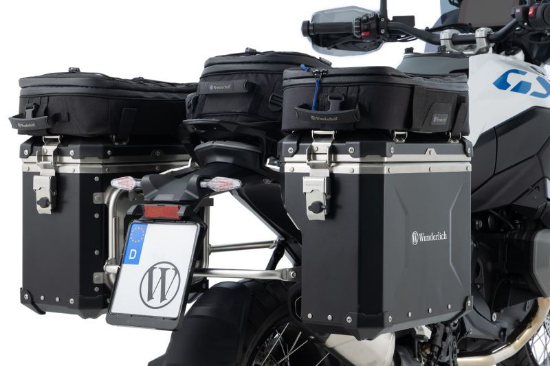 Thumbnail: Wunderlich uniRack case carrier for the R 1300 GS - stainless steel