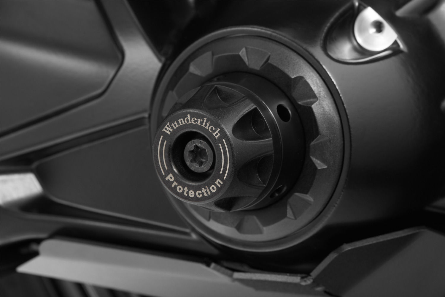 Wunderlich Doubleshock cardan protection pad for hub tunnel - black