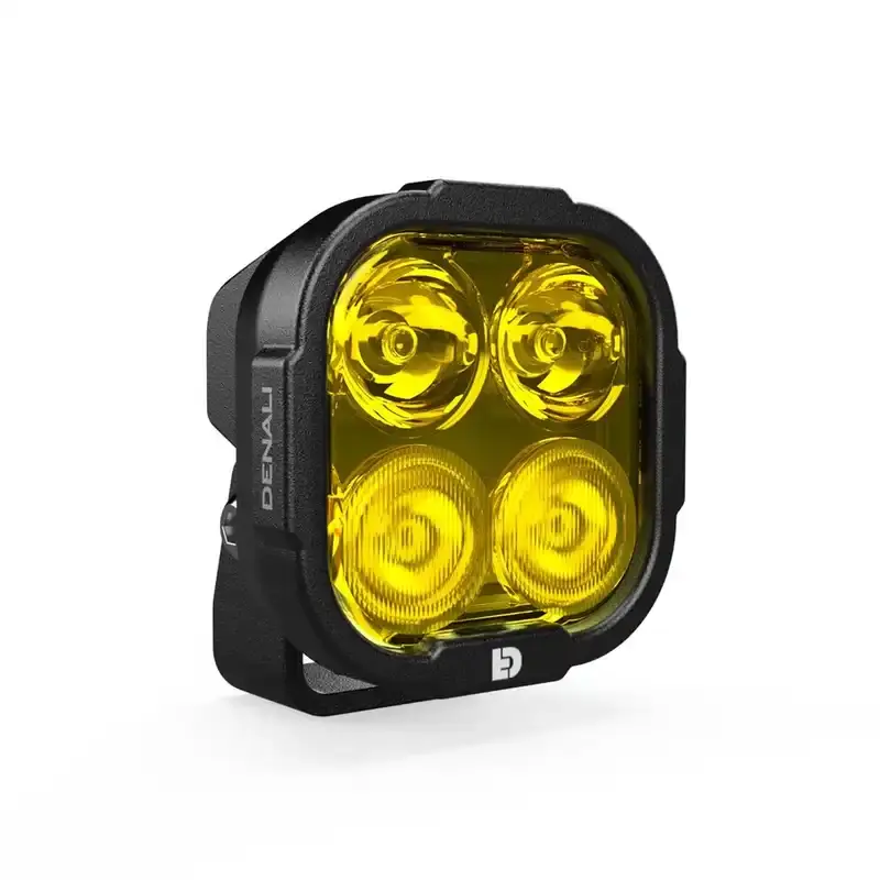 Thumbnail: DENALI DL-4 Driving Light w/ DataDim Technology, 4-LED, Elliptical Hybrid Beam