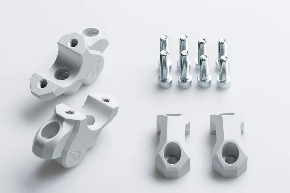 SW-MOTECH Bar back H=32 mm Back 25 mm BMW models - Silver