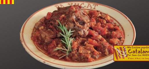 Galtes de porc al forn a la Catalana