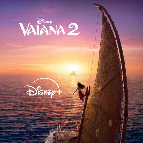 Vaiana 2 on Disney +