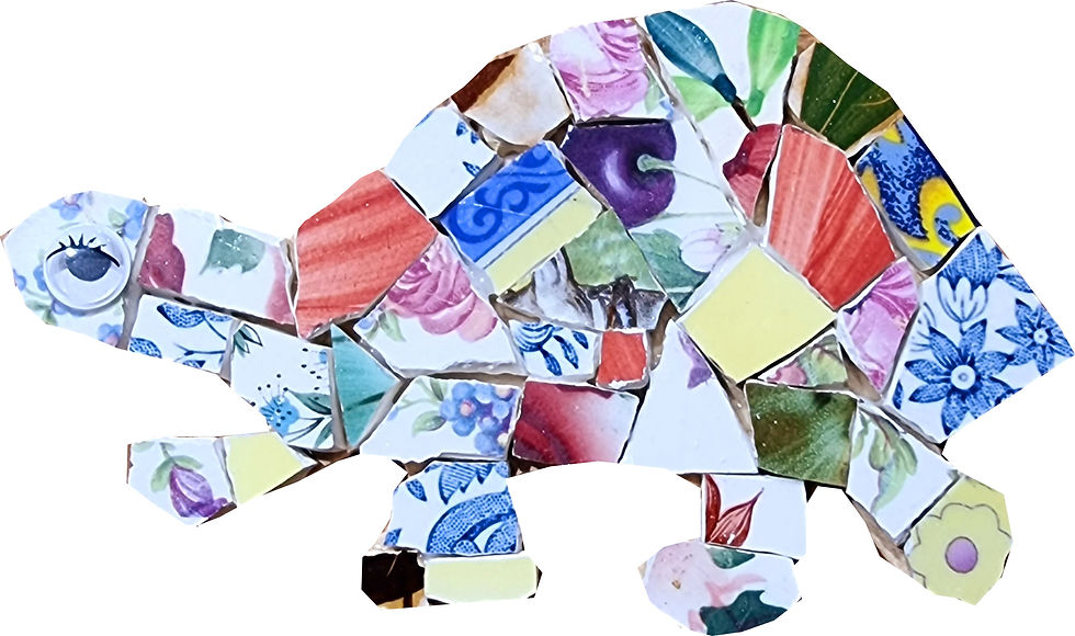 Miniature : Kit-mosaique "Le lièvre et la tortue"