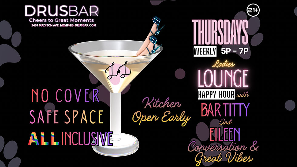 Thursdays: Ladies Lounge with Bar Titty and Eileen