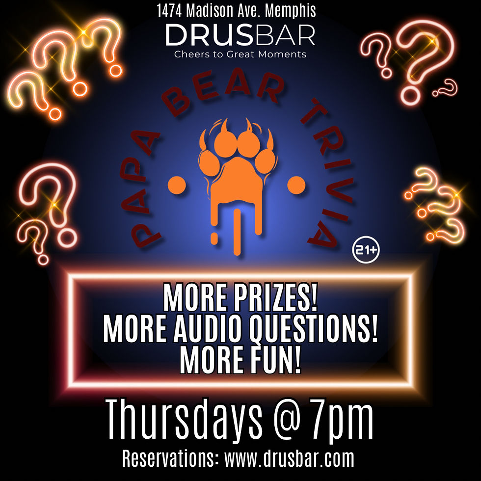 Papa Bear Trivia Thursdays