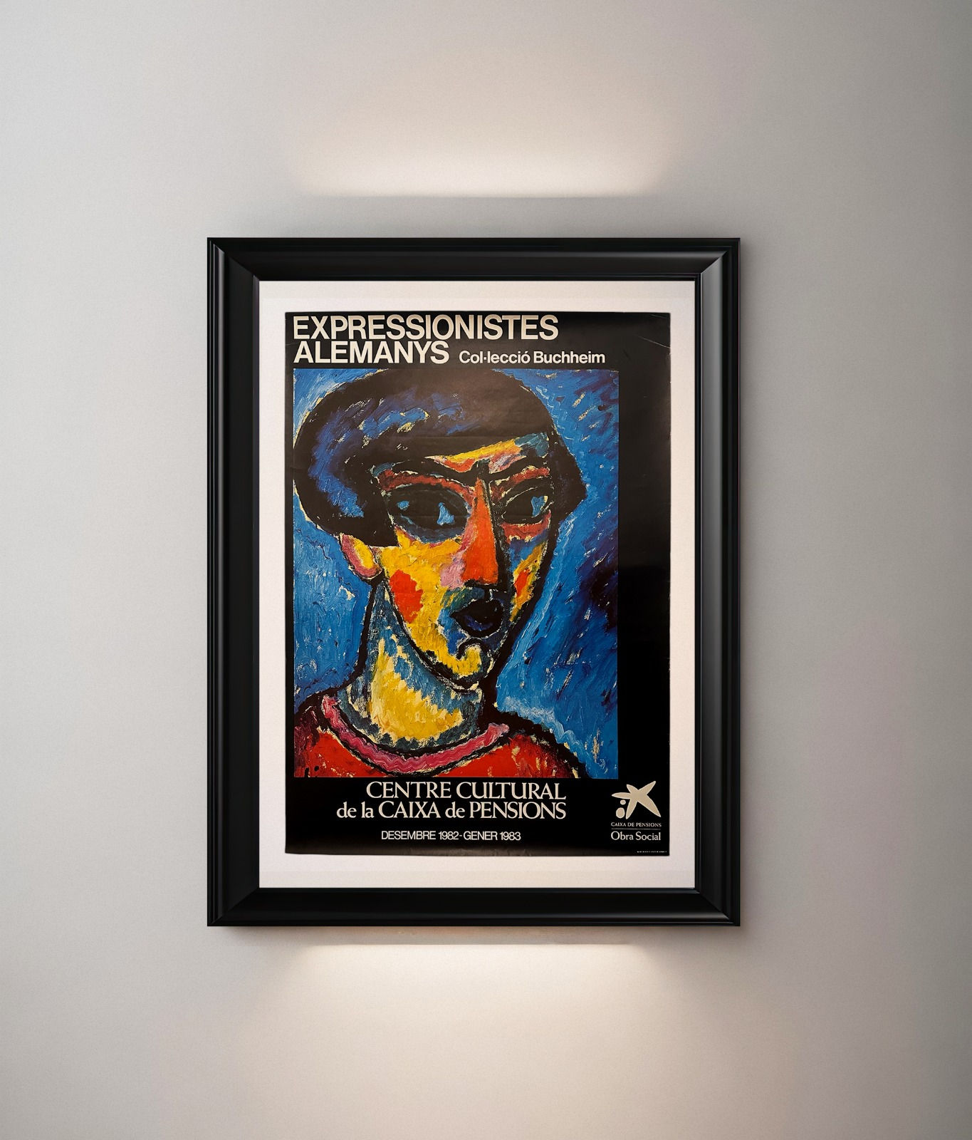 Alman Ekspresyonistleri – 1982 Orijinal Sergi Posteri