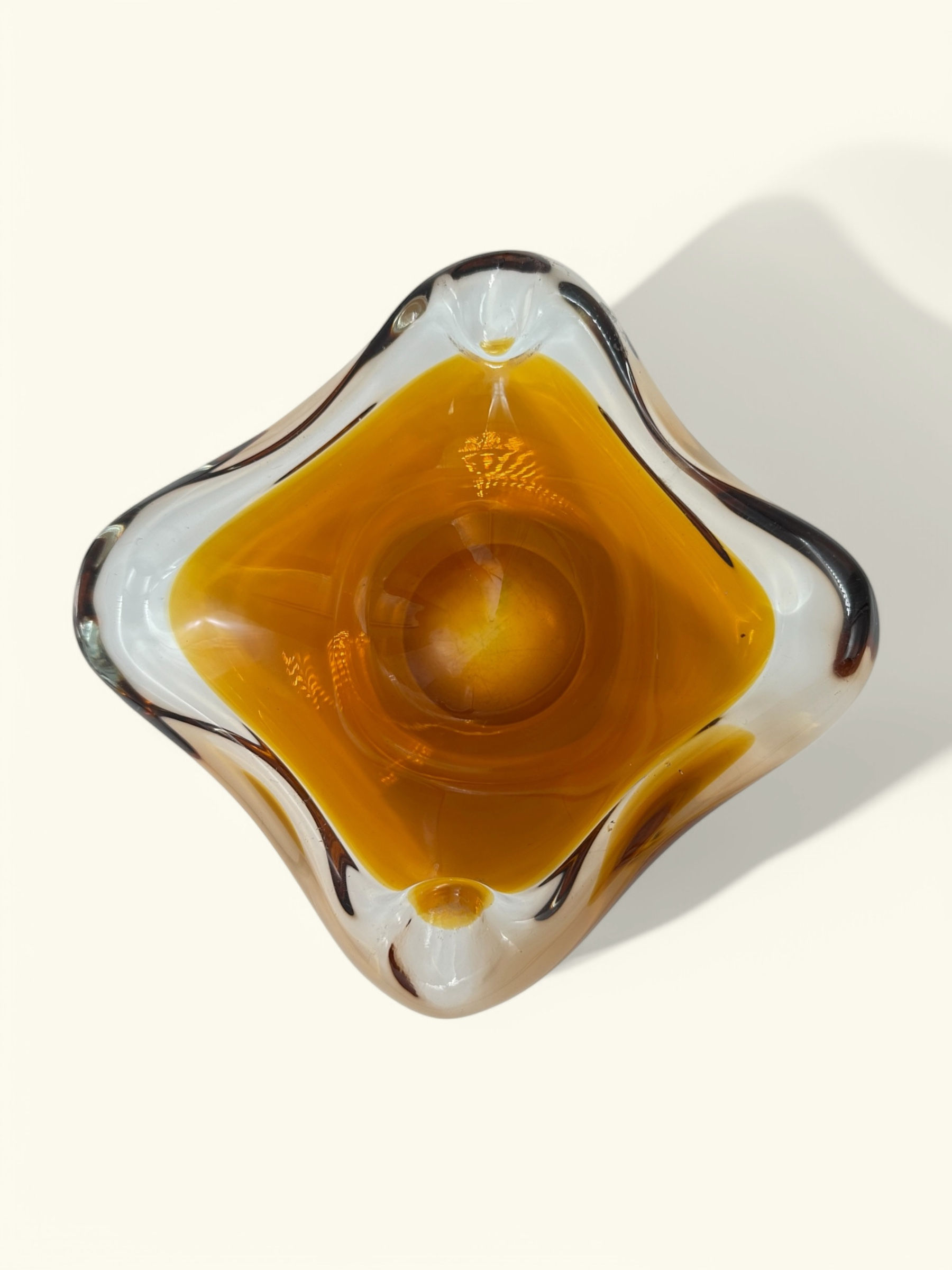 Amber Vintage Murano Küllük