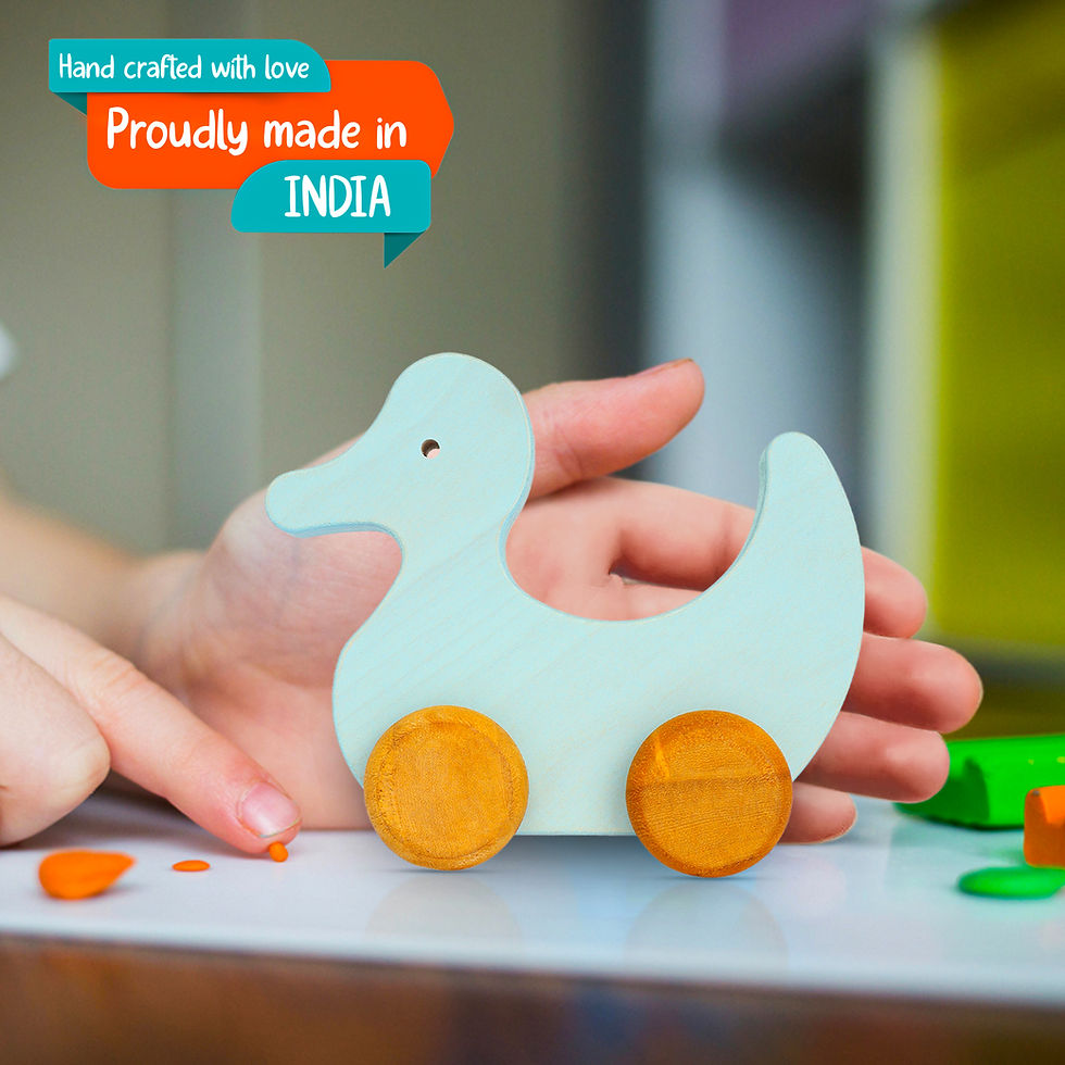 Miniatura: Nutoy-On Wheels-Duck