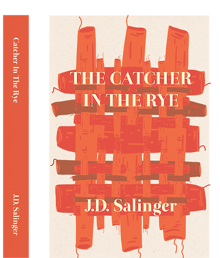 Book cover design of Catcher in the rye