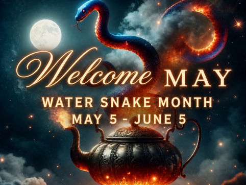 GUI Sì - THE YIN WATER SNAKE MONTH ARRIVES