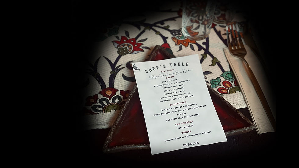 CHEF'S TABLE