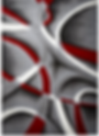 Msrugs Gray and Red Katelynn F-7500 Area Rug