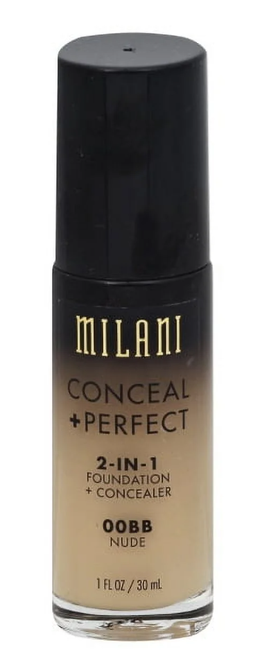 Milani Conceal + Perfect 2-in-1 Foundation + Concealer, Nude