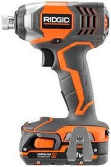 RIDGID 18 Vlt Lithium Ion 1/4 inch Impac