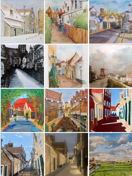 Het straatje van Sommelsdijk