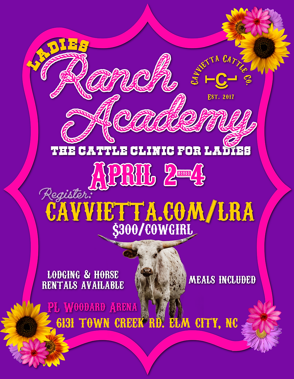 Ladies Ranch Academy Weekend April 2-4