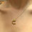 Thumbnail: SOLAR - Sun necklace with zircon gemstone
