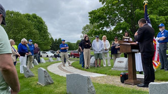 Memorial Bricks Dedication Ceremony May 2024