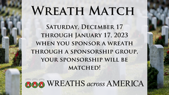 2 for 1 Wreath Match!