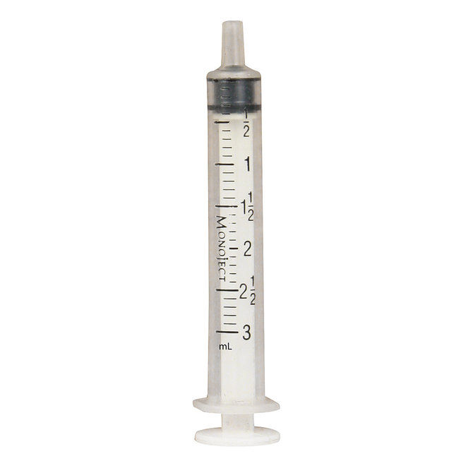 3cc Monoject Disposable Syringe
