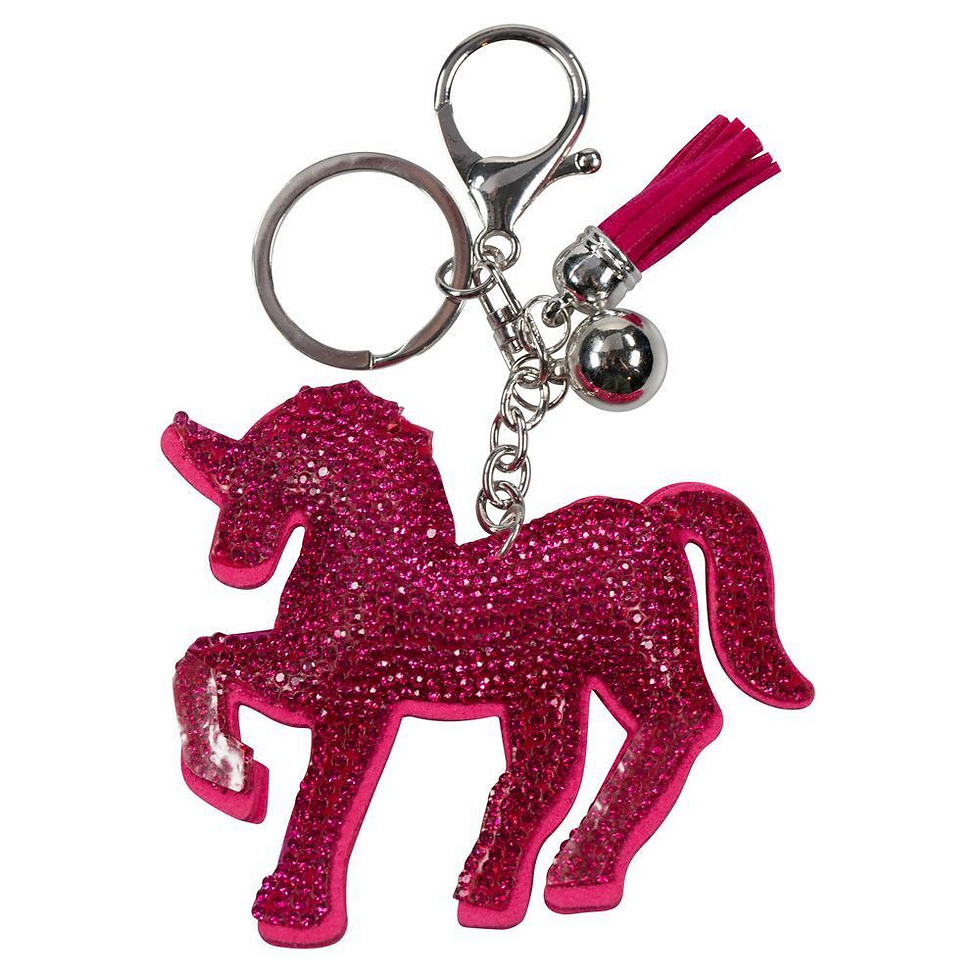 Thumbnail: Horze Magical Bling Unicorn Horse Key Chain