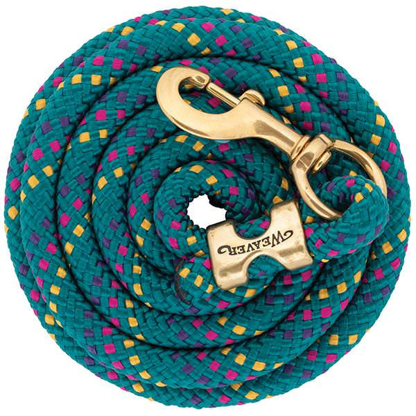 Thumbnail: Poly Lead Rope with Solid Brass Snap