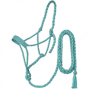 Thumbnail: Tough1 Mule Tape Halter with 10 Foot Lead